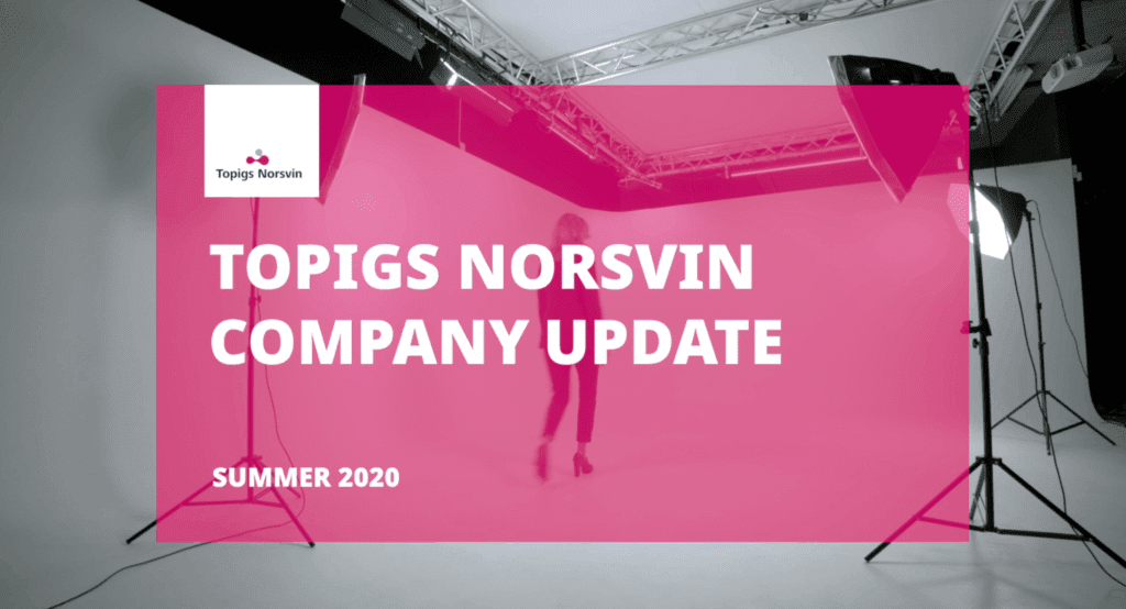 Topigs Norsvin company update Summer 2020